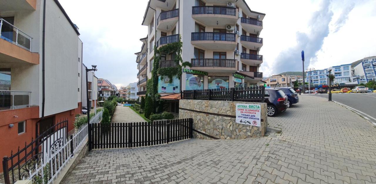 Aquamarine Apartments Sveti Vlas Dış mekan fotoğraf